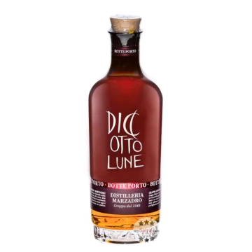 Marzadro Le Diciotto Lune Grappa Riserva Botte Porto / 42 % Vol. / 0,7 Liter-Flasche