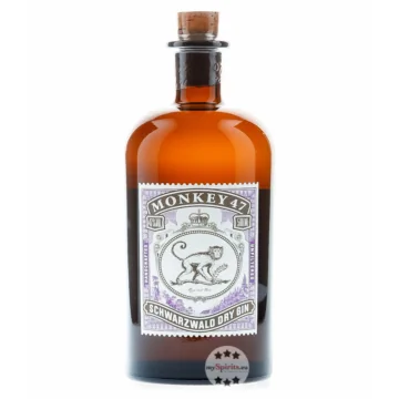 Black Forest Distillers Monkey 47 Schwarzwald Dry Gin/ 47 % vol. / 0,5 Liter-Flasche