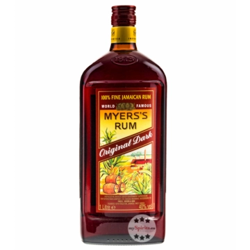 Myers’s Rum Original Dark - Fine Jamaican Rum / 40 % Vol. / 1,0 Liter-Flasche