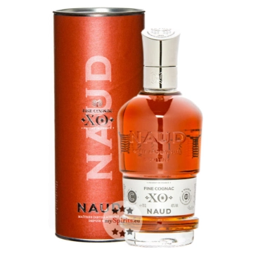 Naud XO Fine Cognac / 40 % Vol. / 0,7 Liter-Flasche in Geschenkdose