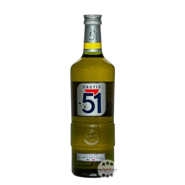 Pernod Pastis 51 Original Pastis de Marseille / 45 % Vol. / 0,7 Liter-Flasche