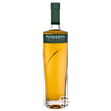 Penderyn Peated Single Malt Welsh Whisky / 46 % Vol. / 0,7 Liter-Flasche in Geschenkbox