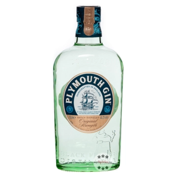 Plymouth Gin Original Strength / 41,2 % Vol. / 0,7 Liter-Flasche