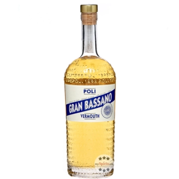 Poli Vermouth Gran Bassano Bianco / 18 % Vol. / 0,7 Liter-Flasche