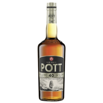 Pott Übersee Rum / 40 % vol / 0,7 Liter-Flasche