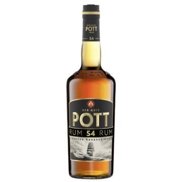 Pott Übersee Rum / 54 % vol / 0,7 Liter-Flasche
