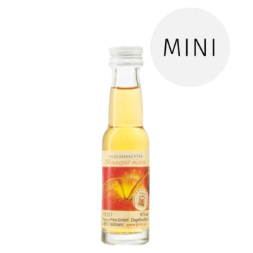 Prinz Bratapfel Likör Miniatur/ 16 % Vol. / 0,02 Liter-Flasche