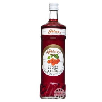 Prinz Cherry Brandy Kirschenlikör / 20,5 % Vol. / 1,0 Liter-Flasche
