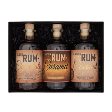 Prinz Geschenkset "Zum Aufwärmen"  3 x Likör mit Inländerrum / 40 % Vol. / 3 x 0,5 L Flasche
