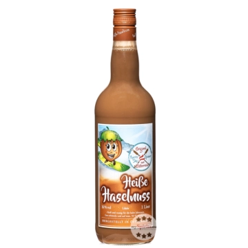Prinz Heiße Haselnuss Likör / 16 % Vol. / 1,0 Liter-Flasche
