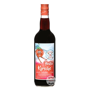 Prinz Heiße Kirsche - Frucht-Likör zum Erwärmen / 16% vol / 1,0 Liter - Flasche