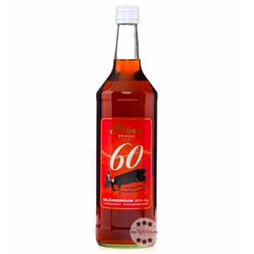 Prinz: Inländer Rum 60 % - Österreichisches Kultgetränk / 60 % Vol. / 1,0 Liter-Flasche