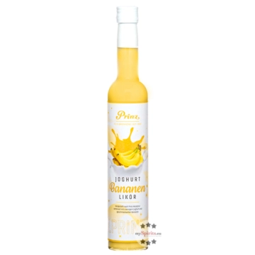 Prinz Joghurt-Bananen Lik&ouml;r / 15 % Vol. / 0,5 Liter-Flasche