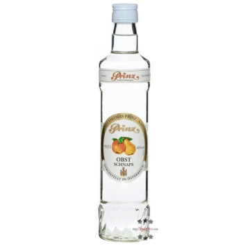 Prinz: Obstschnaps / 40% Vol. / 0,5 Liter - Flasche 