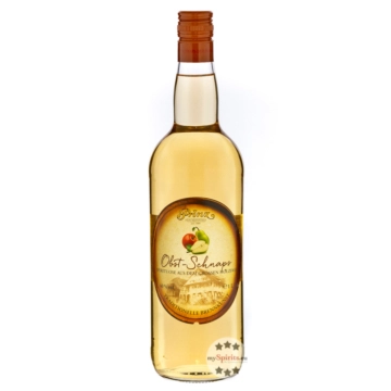 Prinz: Obstschnaps aus dem gro&szlig;en Holzfass / 40 % Vol. / 1,0 Liter-Flasche