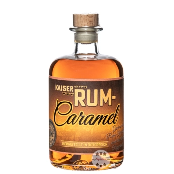 Prinz: Kaiser Rum Caramel Likör mit Inländerrum / 40 % vol / 0,5 Liter-Flasche