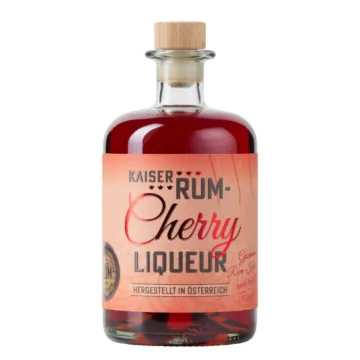 Prinz Kaiser Rum Cherry Liqueur mit Inländerrum / 40 % vol / 0,5 Liter-Flasche