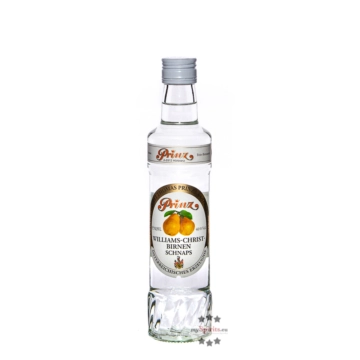 Prinz: Williams-Birnen Schnaps / 40% Vol. / 0,35 Liter - Flasche