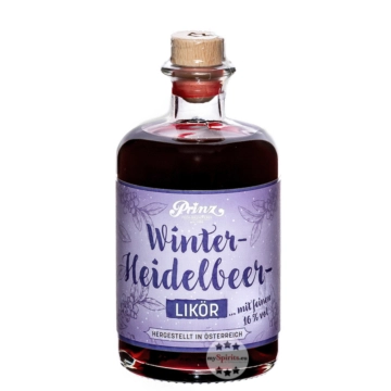 Prinz: Winter-Heidelbeer-Lik&ouml;r / 16 % Vol. / 0,5 Liter