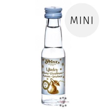 Prinz Winter Williams-Christbirne Miniatur / 34 % Vol. / 0,02 Liter-Flasche