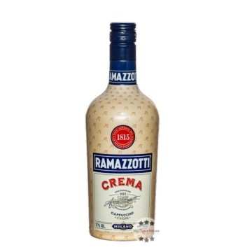 Ramazzotti Crema Cappuccino Creme Likör / 17 % Vol. / 0,7 Liter-Flasche