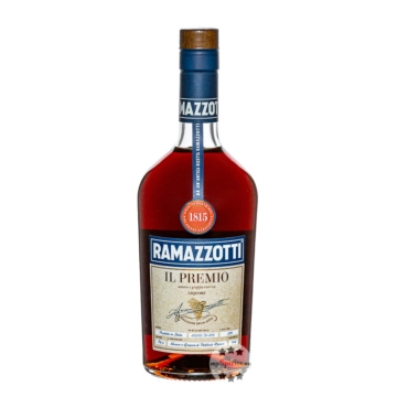Ramazzotti Il Premio Liquore Amaro e Grappa Riserva / 35 % Vol. / 0,7 Liter-Flasche