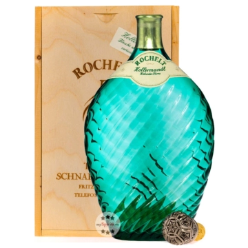 Rochelt Hollermandl – Brandcuvée aus Williamsbirne und Holderbeere / 50 % Vol. 0,7 Liter-Flasche in Holzkiste