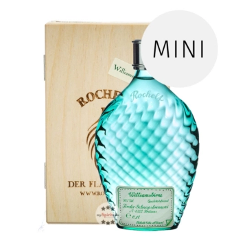 Rochelt: Williamsbirne Edelbrand Flachmann / 50 % vol / 0,1 Liter-Flasche inkl. 2,00 € Pfand