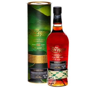 Ron Zacapa El Alma Rum Heavenly Cask Collection The Soul Cask / 40 % Vol. / 0,7 Liter-Flasche in Geschenkdose