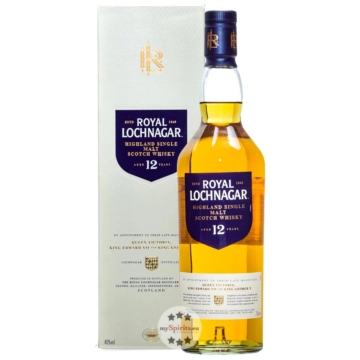 Royal Lochnagar 12 Jahre Highland Single Malt Scotch Whisky / 40 % Vol. / 0,7 Liter-Flasche in GP