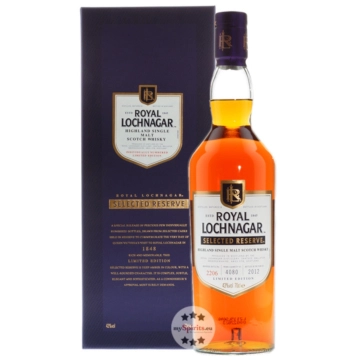 Royal Lochnagar Selected Reserve Highland Single Malt Whisky / 43 % Vol. / 0,7 Liter-Flasche in Geschenkbox