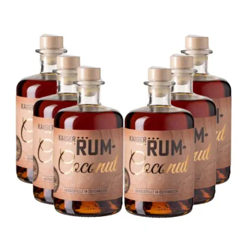 Rum Coconut Likör mit Inländerrum 6 Flaschen