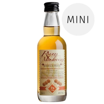 Rum: Malecon 12 Years Old / 40% Vol. /  0,05Liter-Flasche