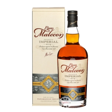 1Rum Malecon Reserva Imperial 25 Jahre / 40 % Vol. / 0,7 Liter-Flasche in Geschenkschachtel