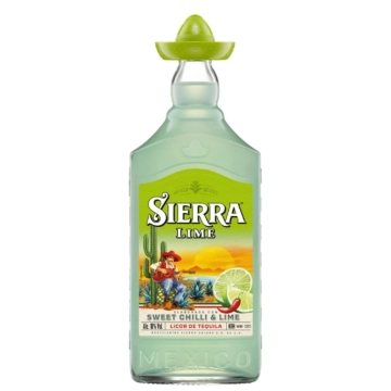 Sierra Lime Tequila Likör / 18 % vol / 0,7 Liter-Flasche