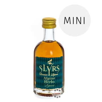 Slyrs Whisky Liqueur Alpine Herbs / 30%  Vol. / 0,05-Liter-Flasche
