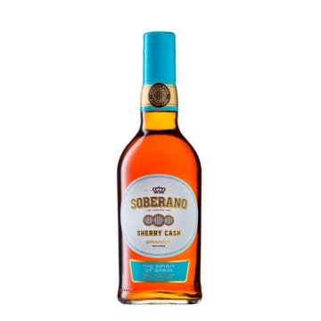 Soberano Brandy Solera / 36 % Vol. / 0,7 Liter-Flasche