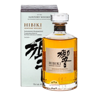 Suntory Whisky Hibiki Japanese Harmony / 43 % Vol. / 0,7 Liter-Flasche in Geschenkbox