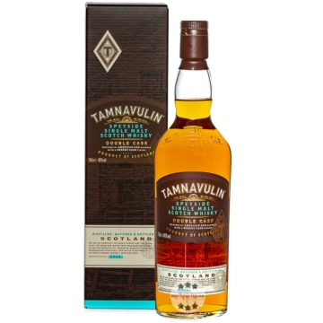 Tamnavulin Double Cask Speyside Single Malt Scotch Whisky / 40 % Vol. / 0,7 Liter-Flasche in Geschenkbox