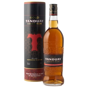 Tanduay Gold Asian Rum / 40 % vol / 0,7 Liter-Flasche