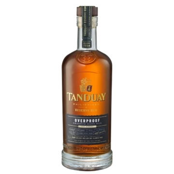 Tanduay Overproof Reserve Dark Rum / 50,5 % vol / 0,7 Liter-Flasche