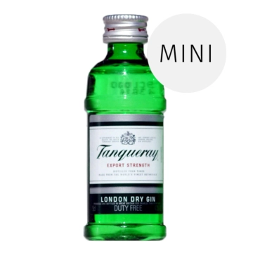 Gin: Tanqueray London Dry Gin / 47,3% Vol. / 0,05 Liter