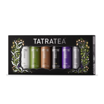 Tatratea Geschenkset Miniaturen Probierpaket / 22-72 % Vol. / 6 x 0,04 Liter-Flasche in Geschenkbox