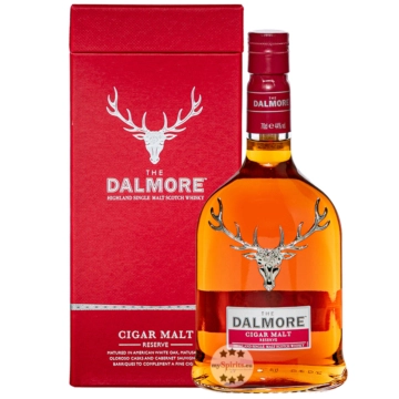 The Dalmore Cigar Malt Reserve Highland Single Malt Scotch Whisky / 44 % Vol. / 0,7 Liter-Flasche in Geschenkdose