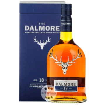 The Dalmore 18 Jahre Highland Single Malt Scotch Whisky / 43 % Vol. / 0,7 Liter-Flasche in GP