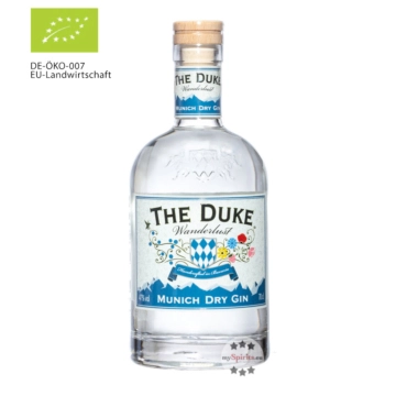 The Duke Wanderlust Gin Bio - Munich Dry Gin / 47 % Vol. / 0,7 Liter-Flasche