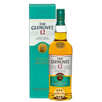 The Glenlivet 12 Jahre Single Malt Scotch Whisky / 40 % Vol. / 0,7 Liter-Flasche in Geschenk-Karton