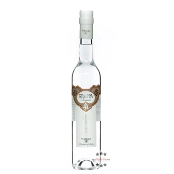 Torboli Grappa Bianca / 38 % Vol. / 0,5 Liter-Flasche