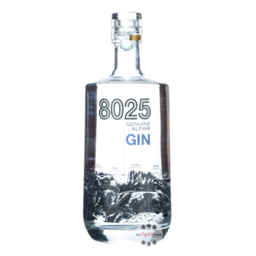 Villa Laviosa Genuine Alpine Gin 8025 / 40 % Vol. / 0,5 Liter-Flasche