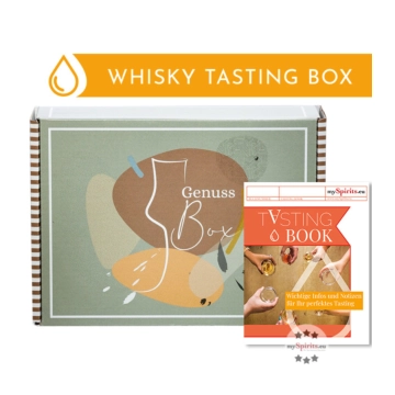 Tasting Set &bdquo;German Whisky&ldquo; Probierset deutscher Whisky / 42 - 51 % vol / 8 x 0,02 l in Genuss-Box mit Booklet